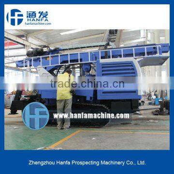 Good at drilling rock!! Powerful and Efficient HF300Y hydraulic water drilling rig