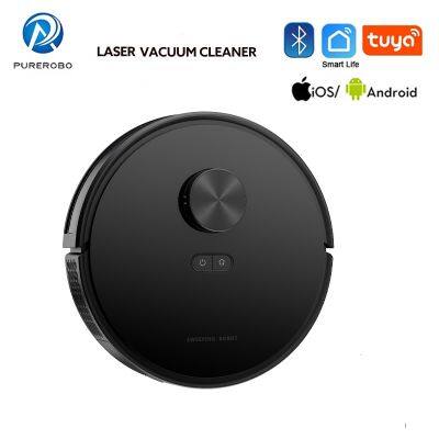 PUREROBO X8-Robot Vacuum Cleaner With APP & Remote control 3 In 1 Wet Dry Mopping & Sweeping & Vacuum Dust 360°detection Lidar sensor