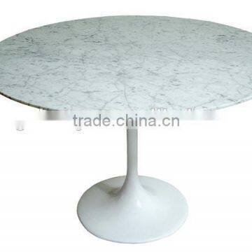 Eero Saarinen Round Tulip Marble Dining Table