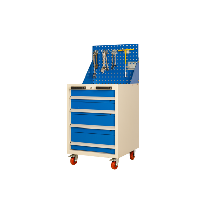 Industrial Garage Workshop Metal Storage Tool Cart Cabinet Trolley photo-2