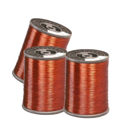 4.00mm SWG 8-20 EIAIW Enamelled Enameled Aluminum Wire for Stabilizer Winding Coils photo-1