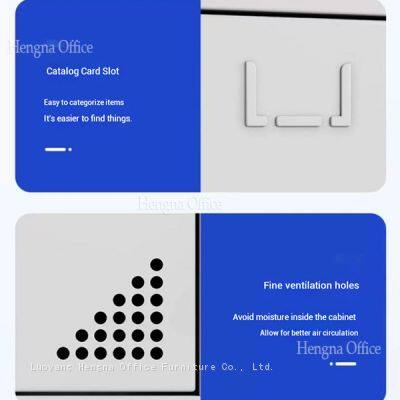 Classroom Cell Phone Charging Station for US Schools, 40 Door Student Phone Storage Locker With Name Card Slots & Visual Acrylic Doors photo-5