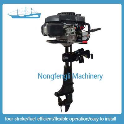 Zongshen 9HP 4-х тактный внебортовой двигатель, с ручным и электрическим запуском, премиум-морской двигатель для рыболовного лодочного мотора