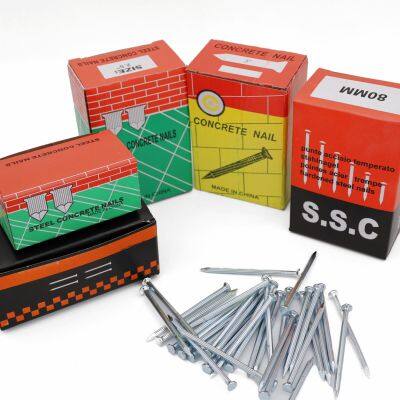 Galvanized Concrete Nails China With 55-60 HRC Hardness Standard photo-5