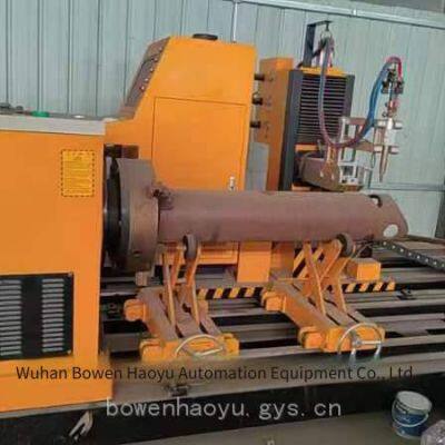 Used 5-axis Pipe Profile Plasma Cutting Machine, Used Beveled Round Pipe Cutting Machine photo-3