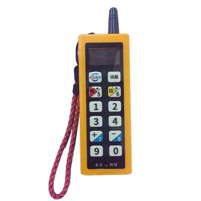 Wireless Remote Controller With LCD Screen for Cable Laying Equipment
