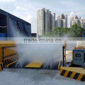 Drive-through Type Truck Wheel Washing Machine, Drive-through Type Truck Wheel Wash, Wheel Wash GEOWELL G01EX