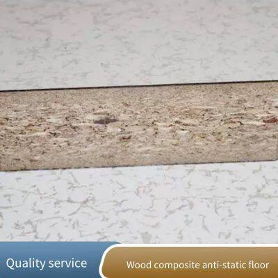 Wood-based Anti-static Raised Floor, Overhead Raised Floor for Computer Rooms and Monitoring Rooms, Particle Board Substrate 600*600 photo-3
