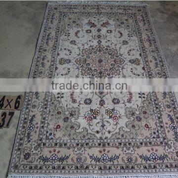 Handmade Double Knots Wool and Silk Apartment Corridor Carpet photo-2