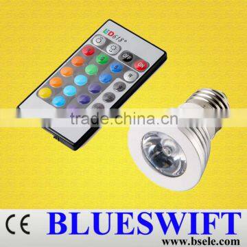 gu10 3w rgb led spotlight