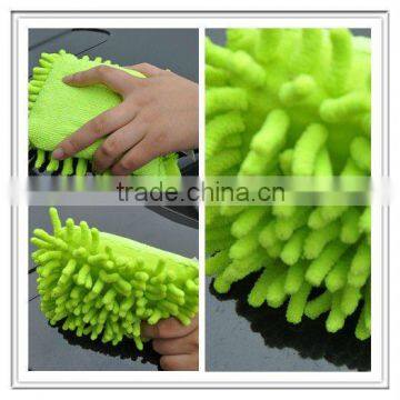 2014 hot sales best quality microfiber chenille multiple use cleaning mitt &gloves&blocks