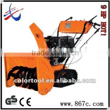 Best sell snow thrower with track and CE/GS certificate