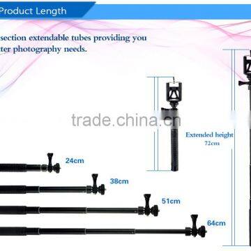 Aluminum Forging Extendable Handheld Wired Monopod photo-6
