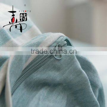 Spinning Knitted Striped 4pcs Bedding Sets/Cotton Striped 4pcs Bedding Sets photo-5