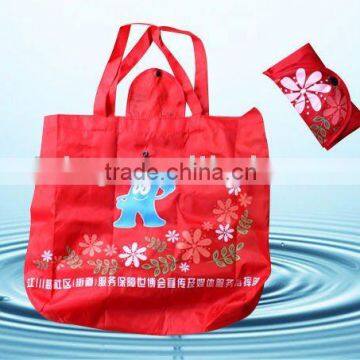 190T polyester shopping bag