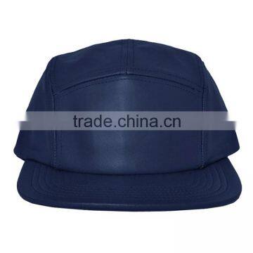 Fashion Leather Distressed Grey 5 Panel Cowboy Hat Cheap photo-2