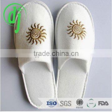 terry towel slippers shoe for man /warm quality lady indoor slippers