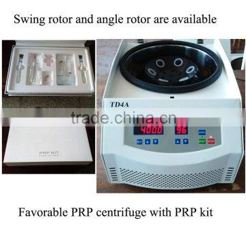 TD4A PRP centrifuge , plalate rich plasma centrifuge, cheap price for distributor