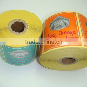 self adhesive fabric sticker label