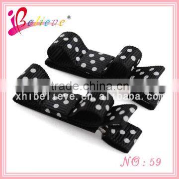 Wholesale no deformation customized boutique glitter hair clips