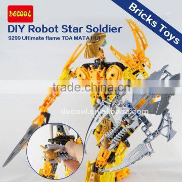 Decool 9299 Robot Star Soldier Ultimate flame TDA MATA HUI DIY Bricks Toys
