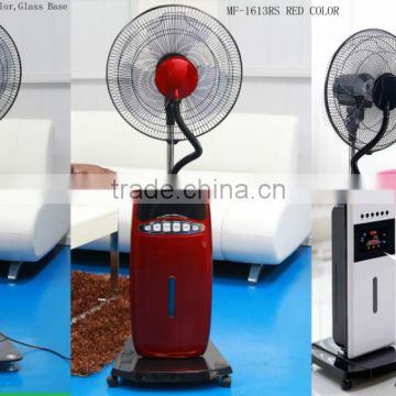 Factory price 2.5L water air cooling fan / water spray fan / water cooling mist fan