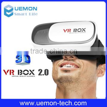 Newest plastic google cardboard vr glasses vr box 3d glasses for smart phone