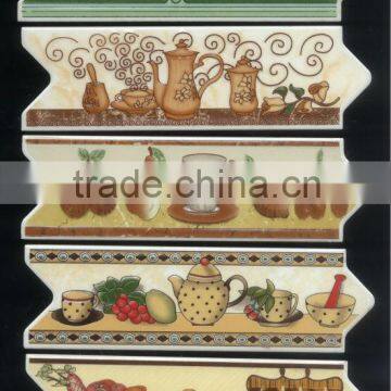 80x250mm Arrow ceramic decorative border tile