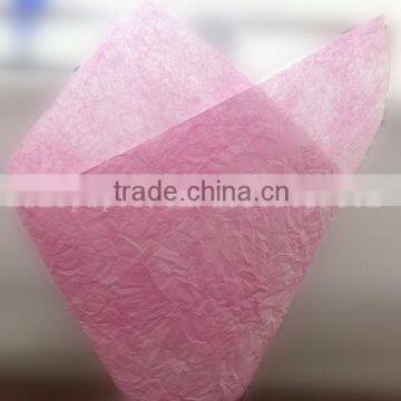 Pink Handmade Flower Wrapping Paper photo-2