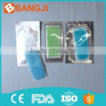 Summer medical cooling gel patch for kids and adults with your own package and label,medical fever cooling patch for baby