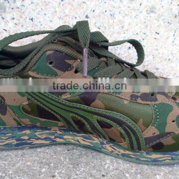 Men's and Women's Marathon Digital Military Training Army Camouflage Jogging Shoes Fan Motor Running Shoes photo-2