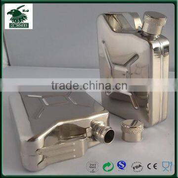 Wholesale Leather Covered Stainless Steel Hip Flask