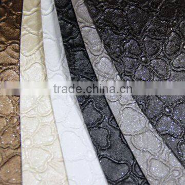 PVC Artificial Leather With Cheap Price Upholstery Leather for Home Decoration Usge Popular photo-5