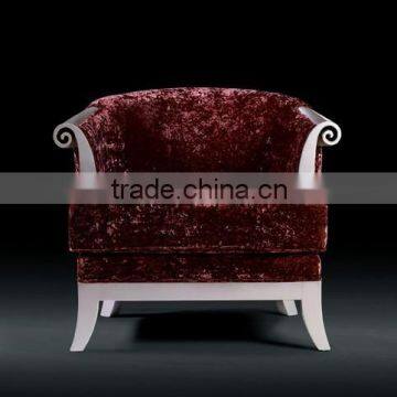 Modern design big size hotel arm chair XY2430