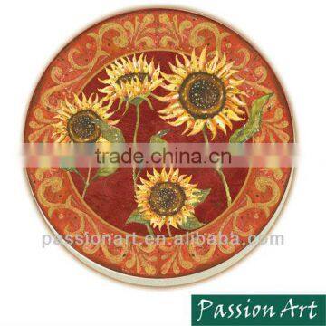 Flower Ceramic coaster