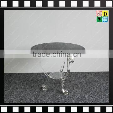 2016 Hotel/home Display Acrylic Living Room Coffee Table With Round Marble Top From China