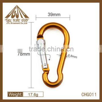 Orange Gourds Type Aluminum Climbing Hook