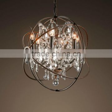 iron classic led industry pendant light in china