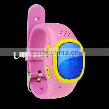Fancy Mini Portable GPS/GSM Watch for Elder Kids Real Time Mini GPS Tracker 2 Way Talk
