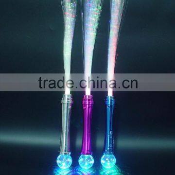 Fiber optic flashing cheap LED Flashing light Stick for concerts parties holidays