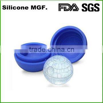Non- spill Silicone ice cube tray titanic for starwars design