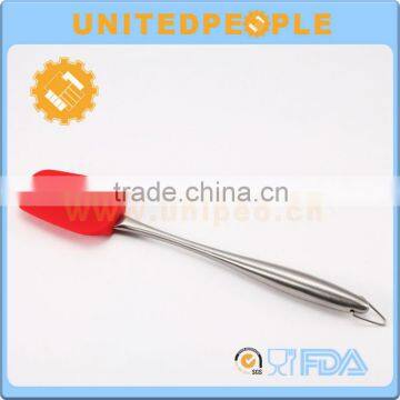 Silicone Spatula with Matted Stainless Steel Handle