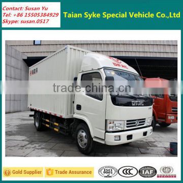 5000KG Payload Van Truck/Dongfeng 4x2 Cargo Truck for Sale