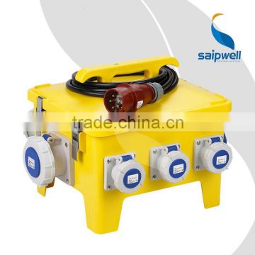 SAIP/SAIPWELL Manufacture Electrical Distribution Box Waterproof Mobile Socket Box