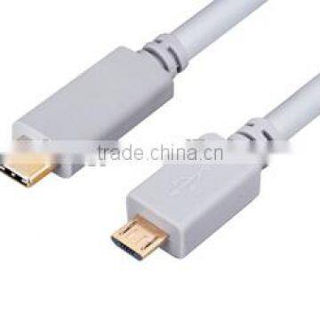 Xinya Factory Best Price High Quality Sliver Gray Black USB Type-c to A/M Cable 10Gbps