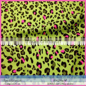 printed spandex ripstop nylon stretch fabric for tents