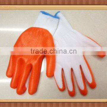 13G Nylon knitted Shell Nitrile Coated Working Glove