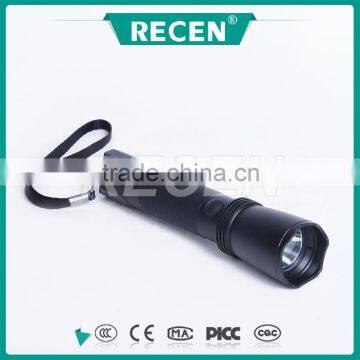 China factory hot sell 3 watt high tech ultra-bright rechargeable led flashlight, led torch