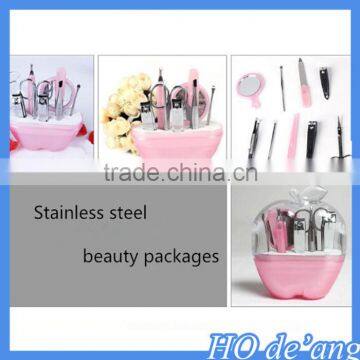 Hogift Promotion Gifts Wedding Gifts Stainless Steel Repair Capacity Nail Kit Manicure Set MHo-104 photo-2