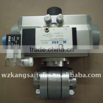 Pneumatic 3-PC Ball Valve, CF8M ball valve